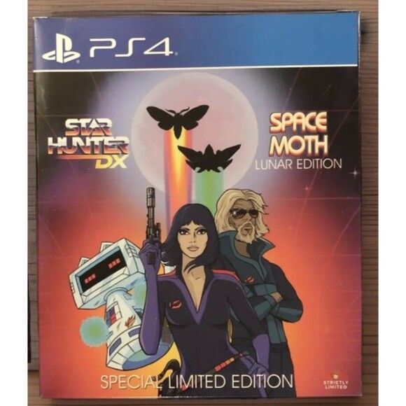 Star Hunter DX Space Moth PS4 Lunar Limited Edition Sony Playstation 4 Strictly - Picture 1 of 4